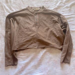 Junior’s size large cropped hoodie